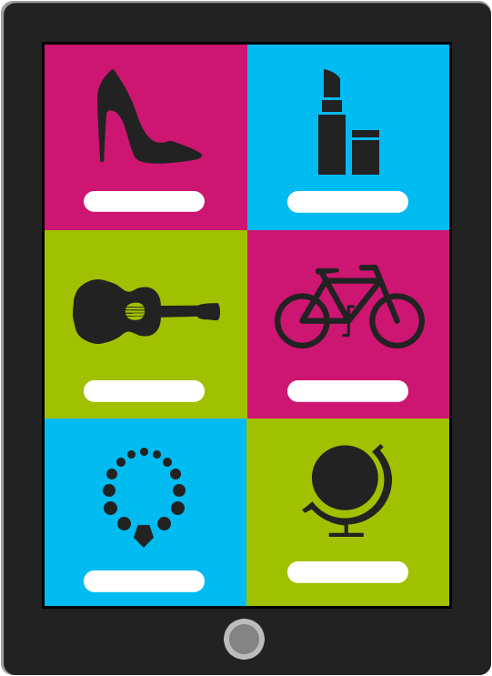 Computer mit dargestellter Sanduhr auf dem Bildschirm